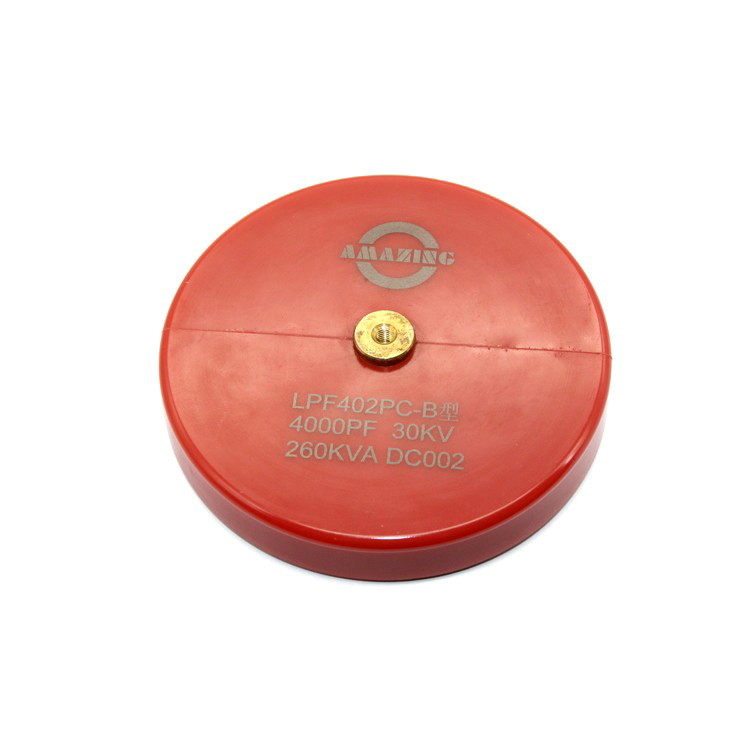 High frequency high voltage ceramic capacitor